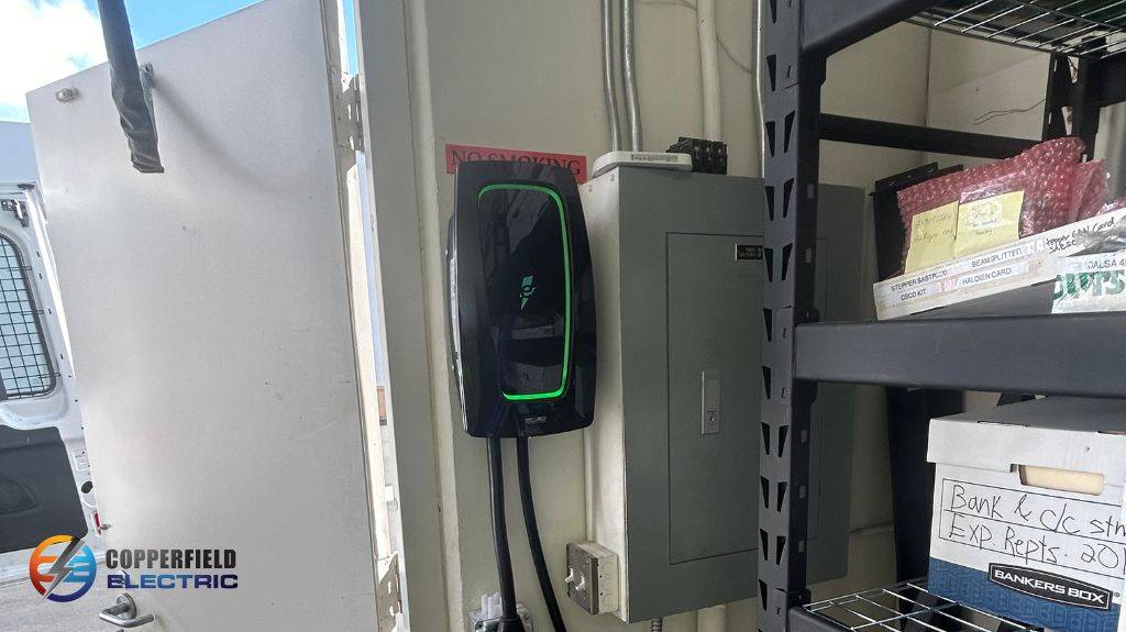 Copperfield Electric EV Charger Installation