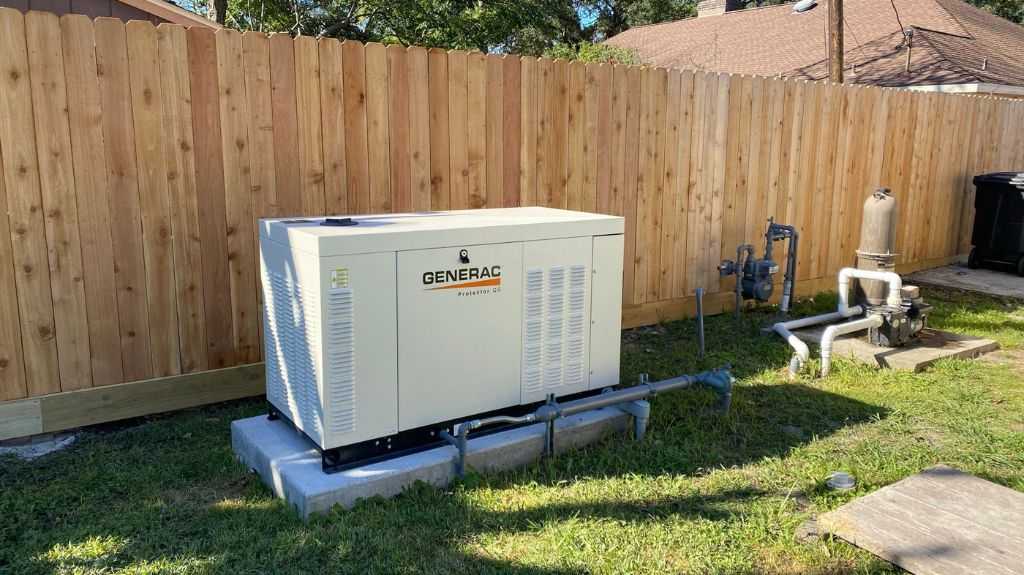 Backup Generator installation